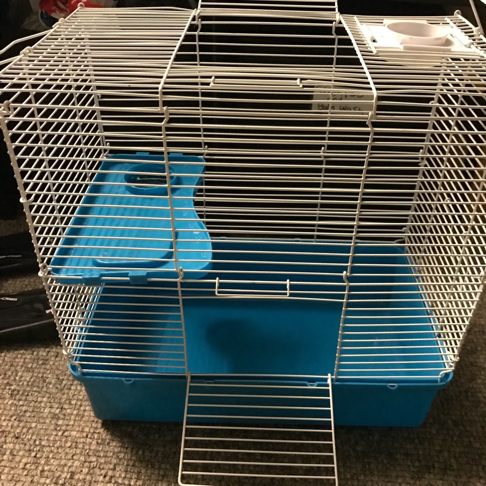 You and me hamester cage